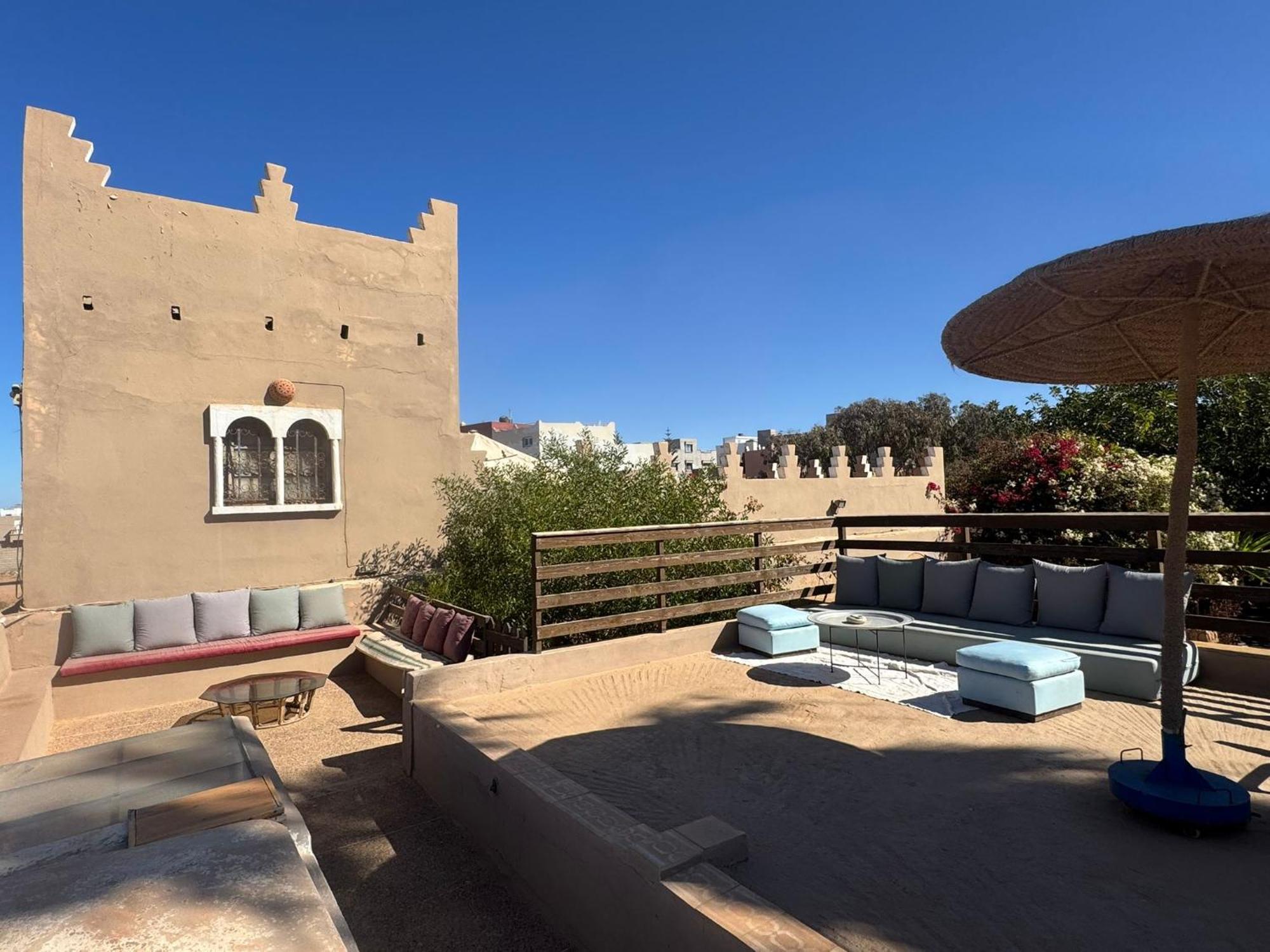 Les Etoiles Du Ksar Hotell Mirleft Eksteriør bilde